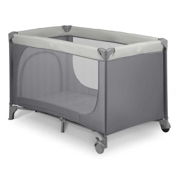 Дитяче ліжечко-манеж Ricokids RK-240 з транспортною сумкою світло-сіре (724000) 572666752 фото