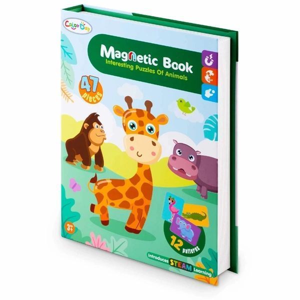 Магнітна книга-пазл Ricokids РК-770 Тварини 777005 426887000 фото