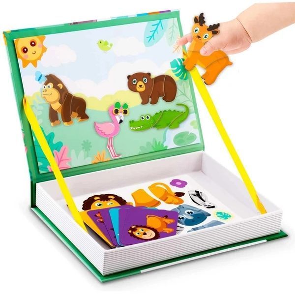 Магнітна книга-пазл Ricokids РК-770 Тварини 777005 426887000 фото