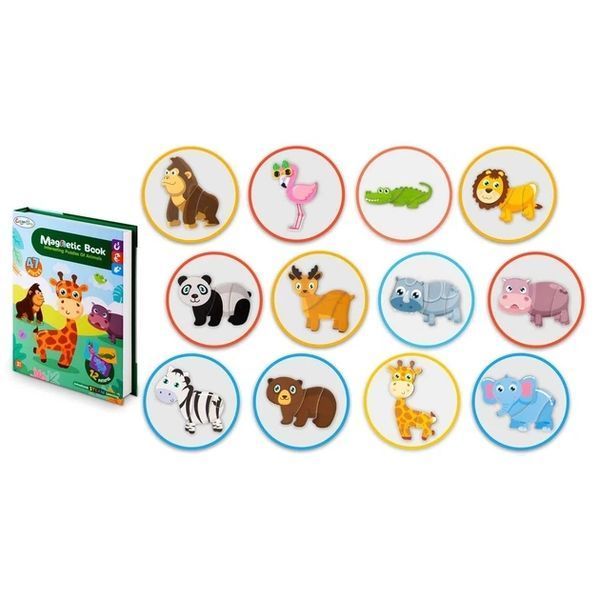 Магнітна книга-пазл Ricokids РК-770 Тварини 777005 426887000 фото