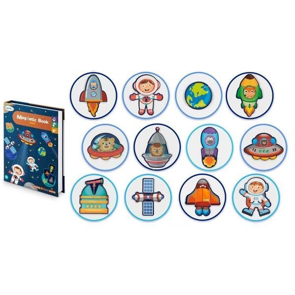 Магнітна книга-пазл Ricokids РК-770 Космос 777001 426887171 фото