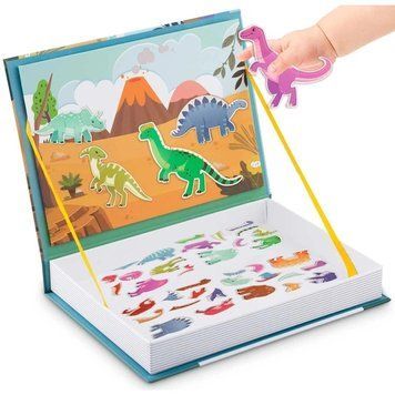 Магнітна книга-пазл Ricokids РК-770 Динозаври 777000 426887204 фото